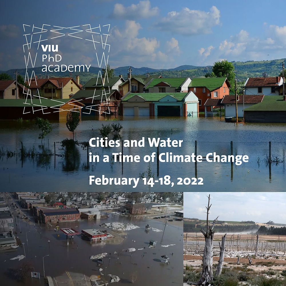 new banner VIU PhD Academy Cities and Water in a Time of Climate Change 2022 DEF