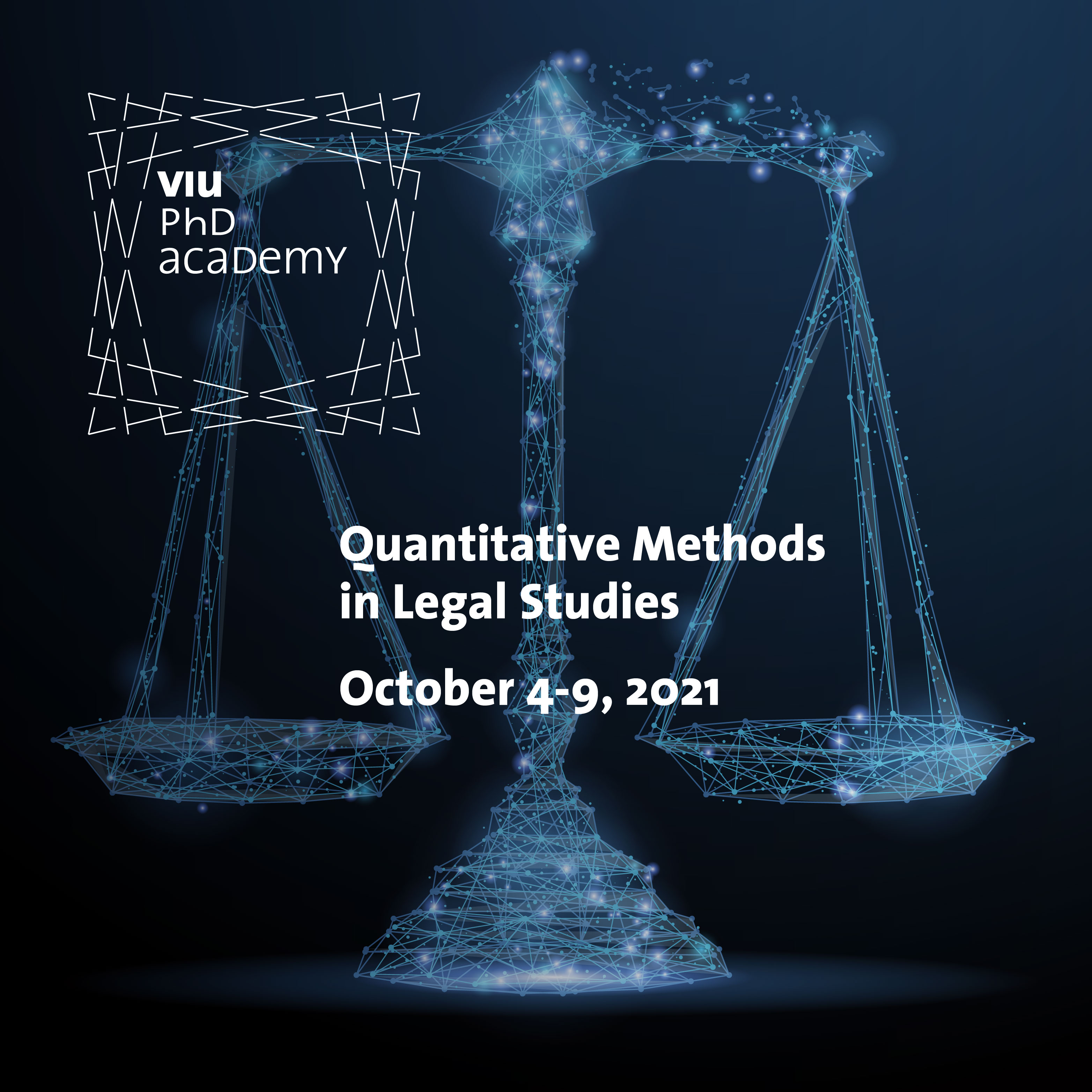 banner VIU PhD Academy Quantitative Methods in Legal Studies 2021 01