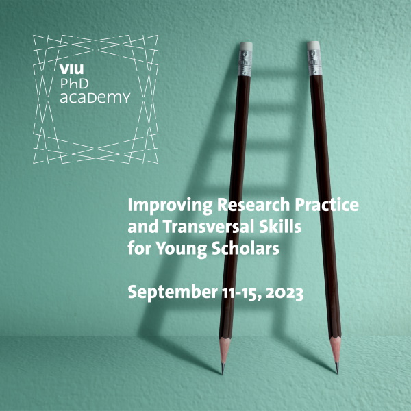 PhD Academy | Improving Research Practice and Transversal Skills for Young Scholars | September 11-15, 2023